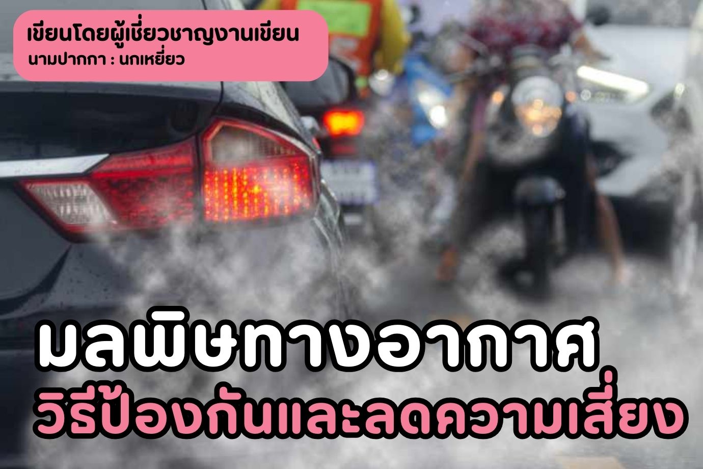 มลพิษทางอากาศ วิธีป้องกันและลดความเสี่ยง