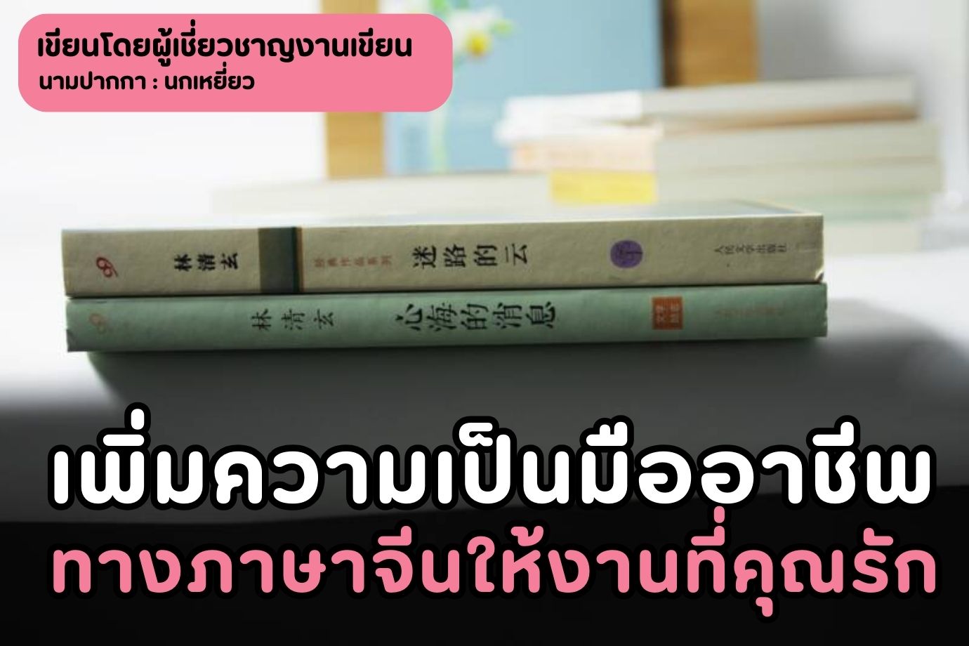 เพิ่มความเป็นมืออาชีพทางภาษาจีนให้งานที่คุณรักด้วยบริการจากเว็บรับแปลภาษาจีน