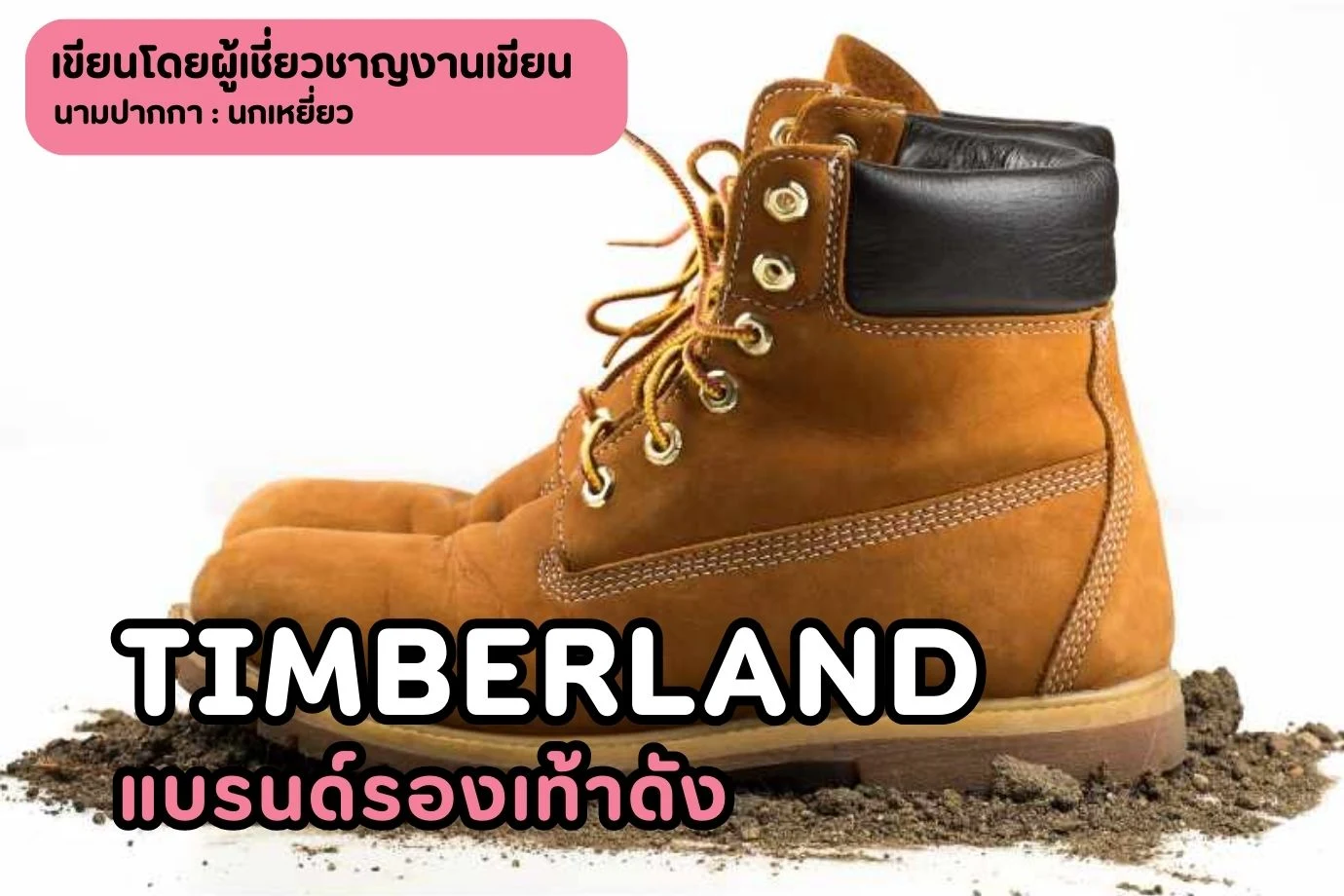 timberland แบรนด์รองเท้าดัง