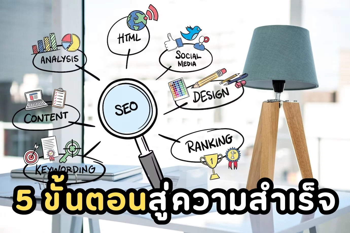 SEO คืออะไร? 5 ขั้นตอนสู่ความสำเร็จ