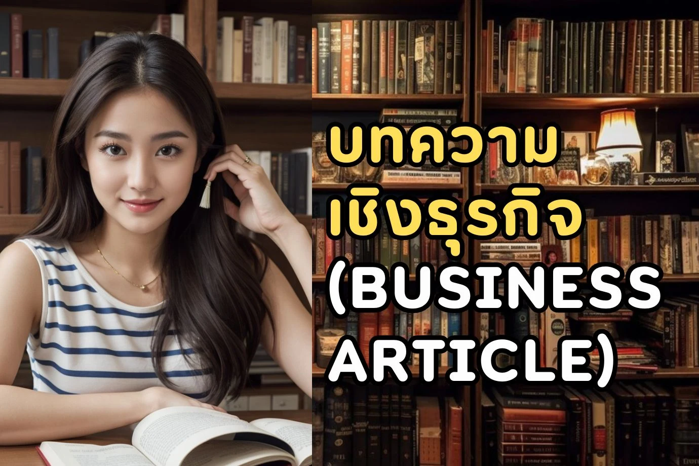 บทความเชิงธุรกิจ (Business article)