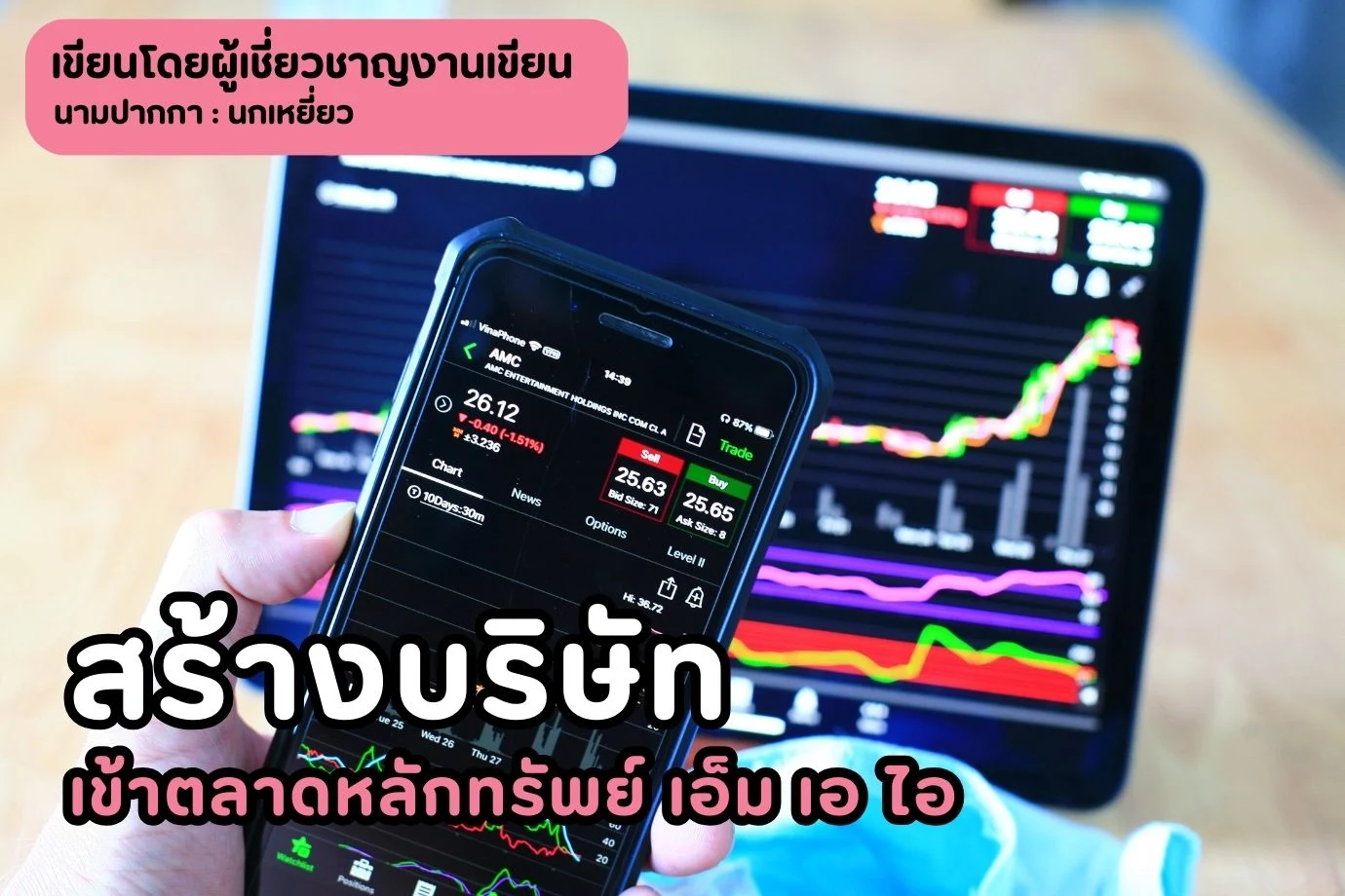 สร้างบริษัทเข้าตลาดหลักทรัพย์ เอ็ม เอ ไอ