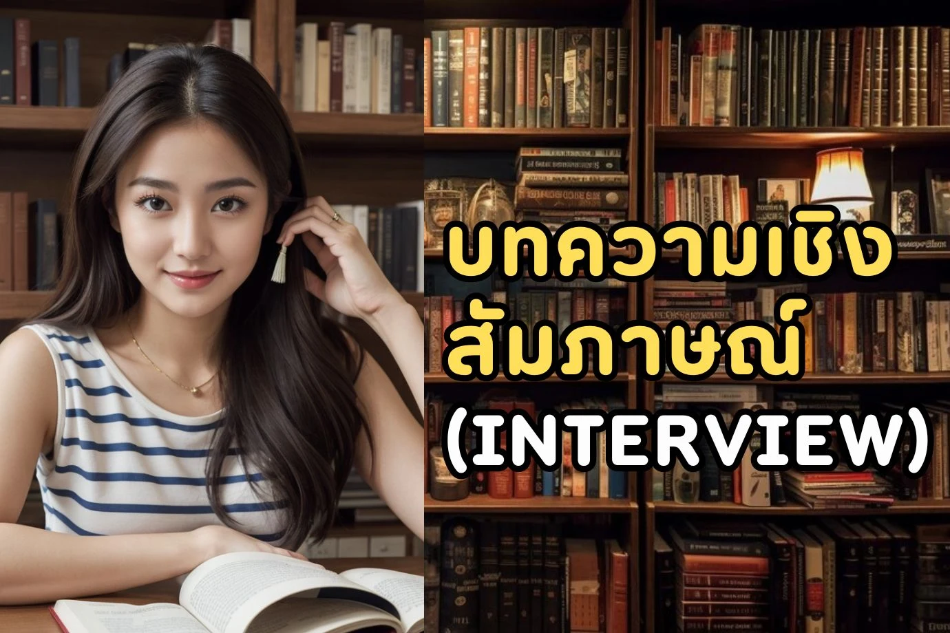 บทความเชิงสัมภาษณ์ (Interview)