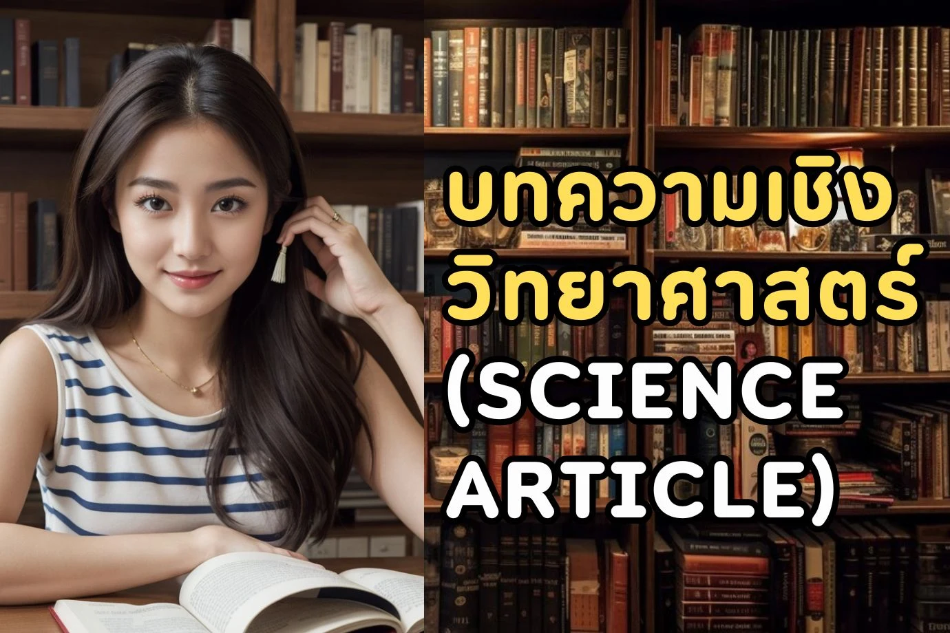 บทความเชิงวิทยาศาสตร์ (Science article)