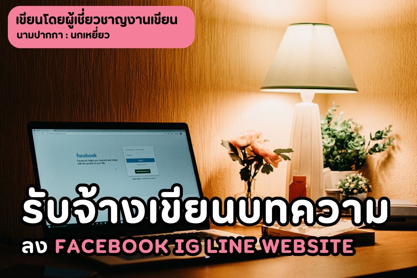 รับจ้างเขียนบทความลง-face-book-ig-line-website