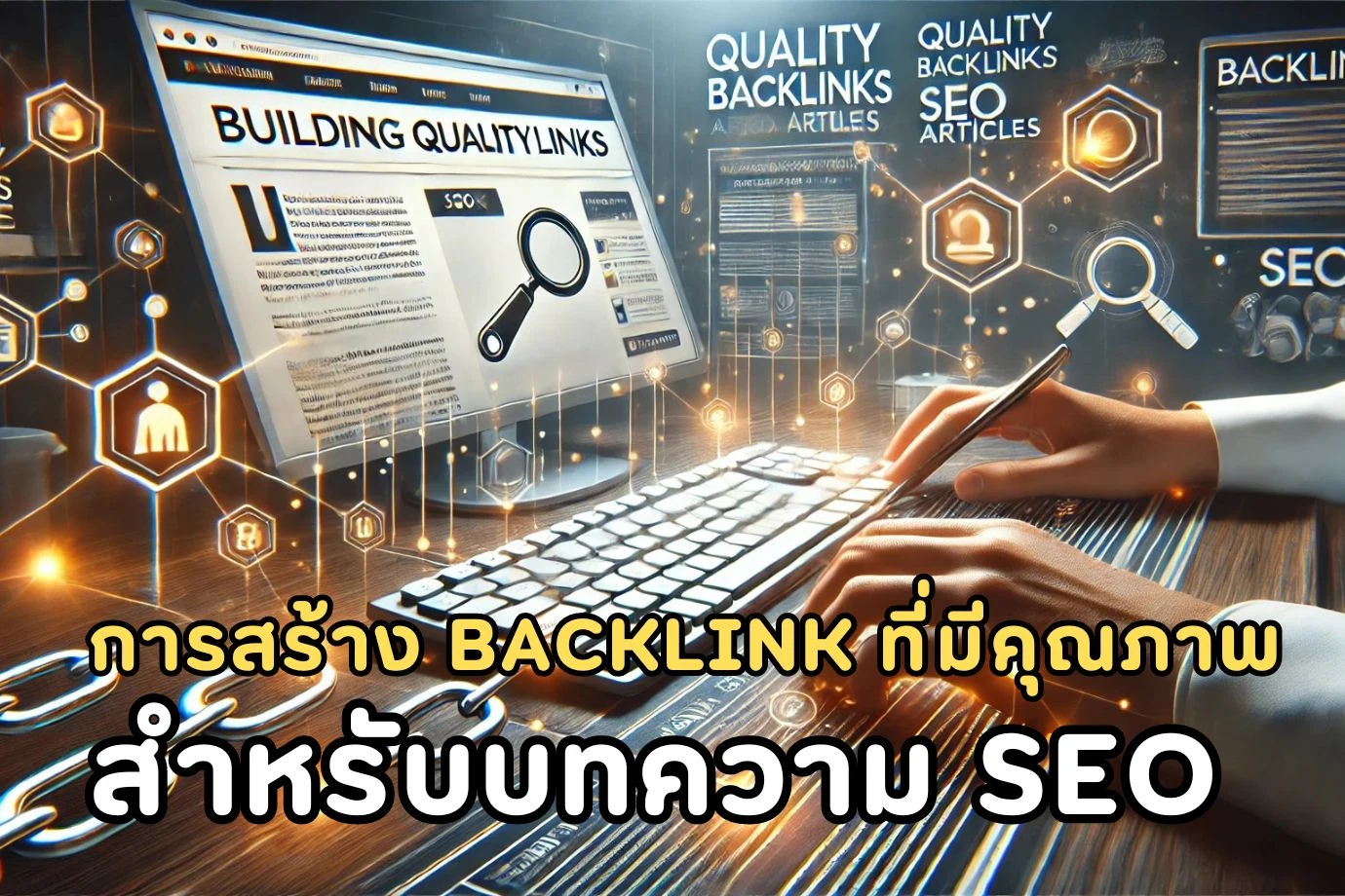 การสร้าง Backlink ที่มีคุณภาพสำหรับบทความ SEO