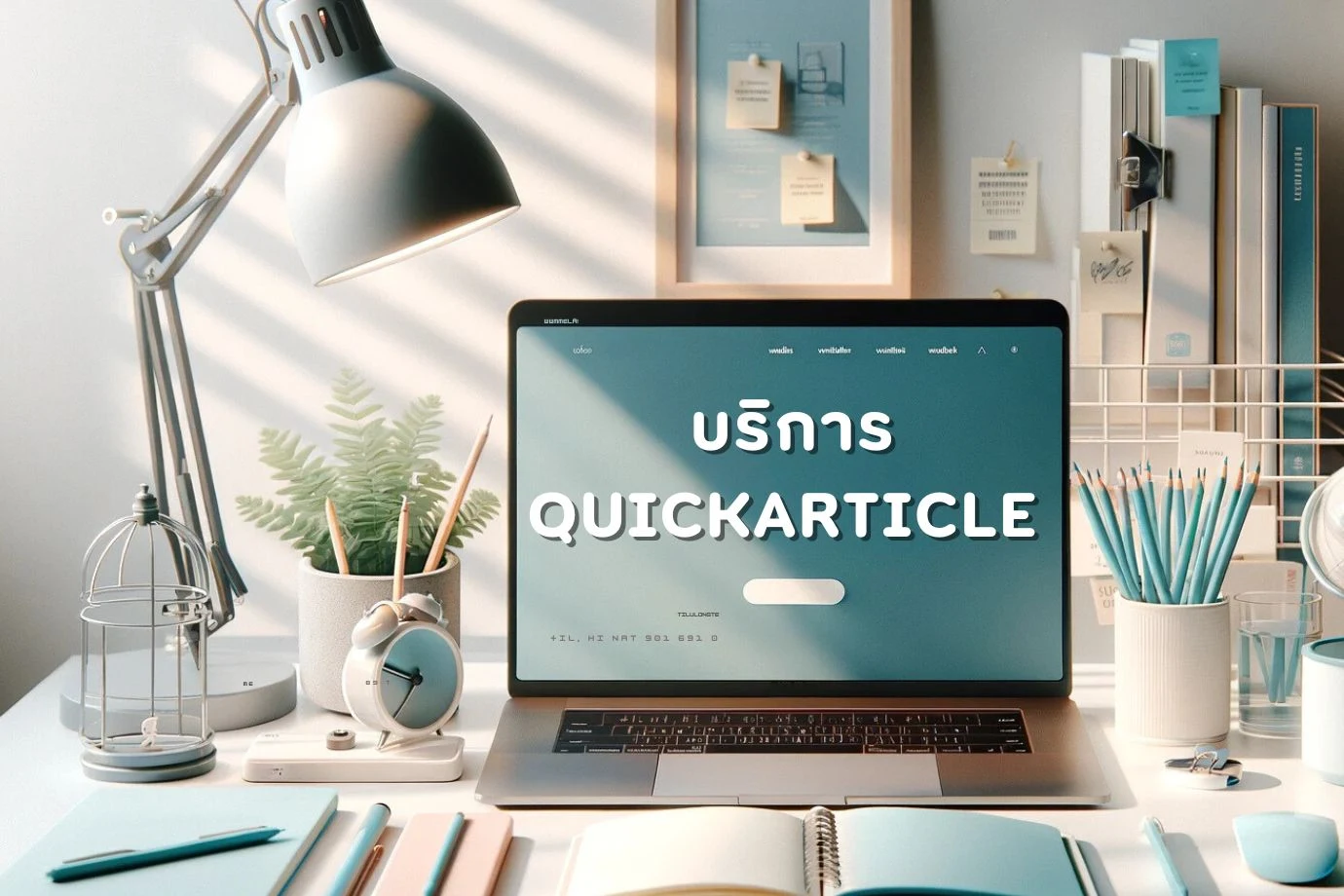 บริการ QuickArticle | เขียนบทความด่วน รวดเร็วและคุณภาพสูง | รับเขียนบทความ