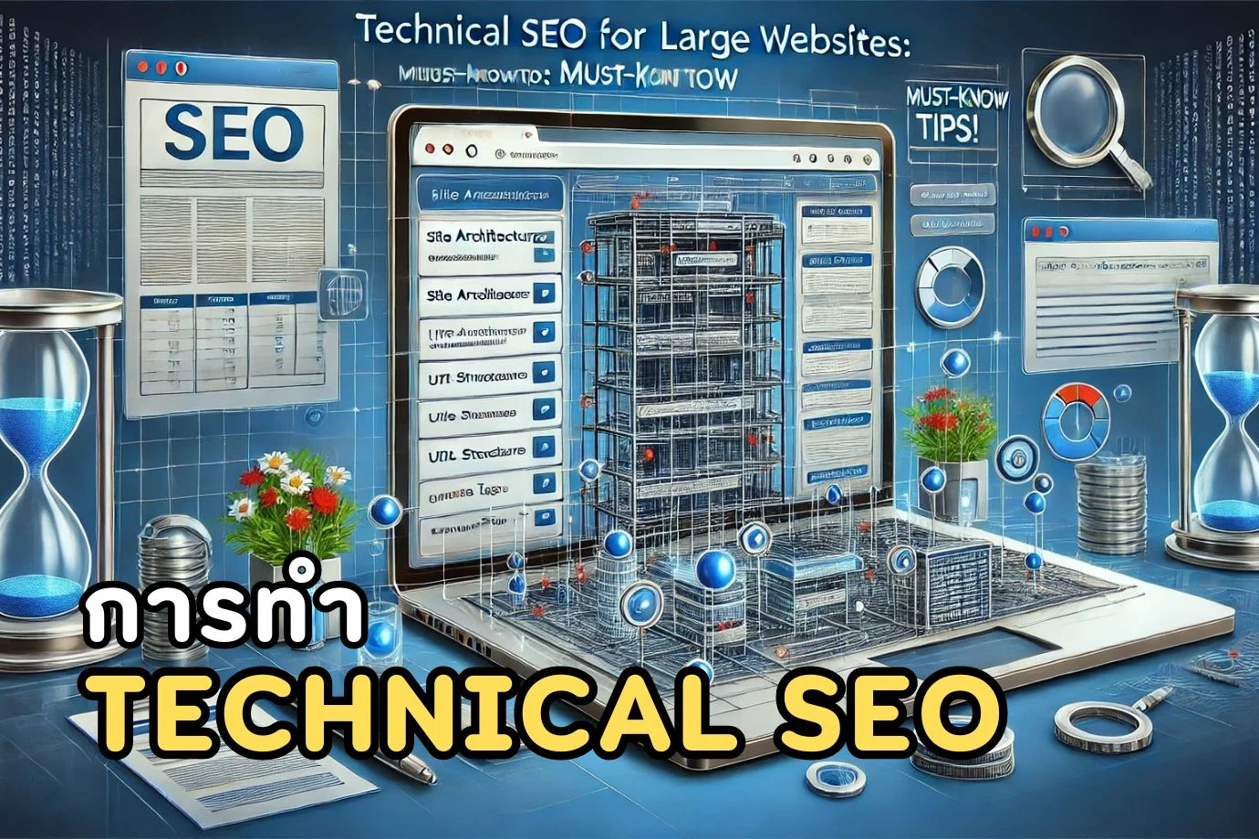 การทำ Technical SEO สำหรับเว็บไซต์ขนาดใหญ่: เคล็ดลับที่ต้องรู้!