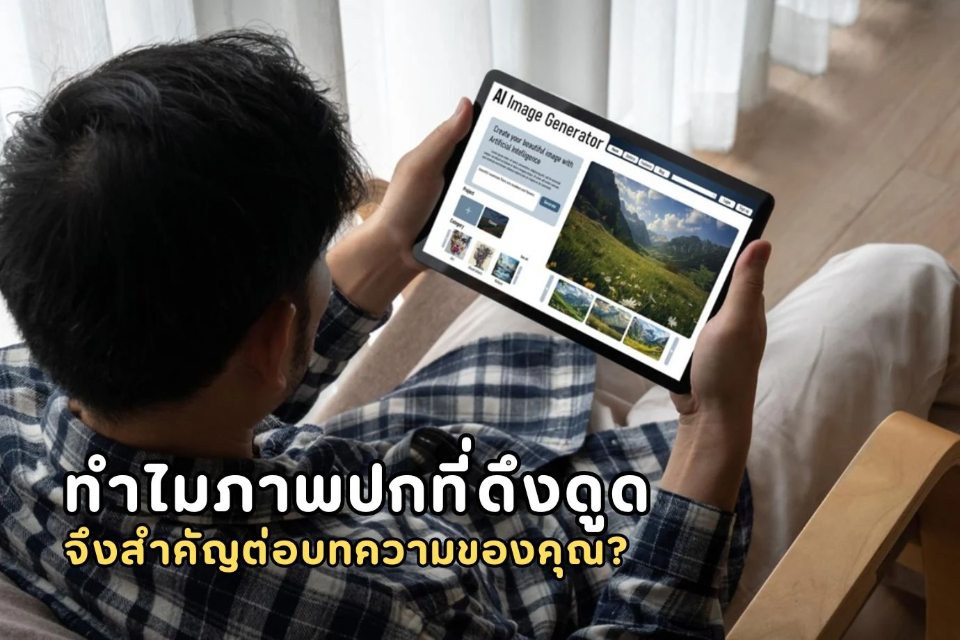ทำไมภาพปกที่ดึงดูดจึงสำคัญต่อบทความของคุณ?