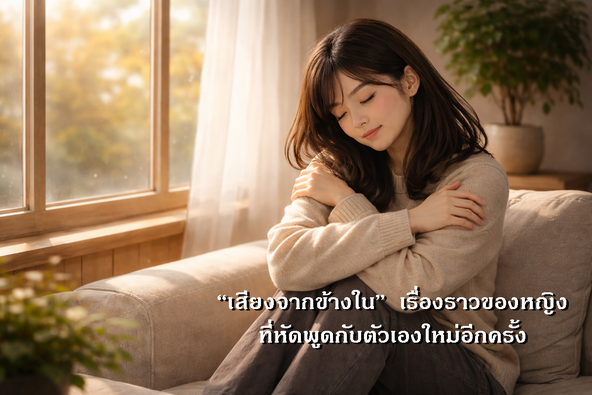 “เสียงจากข้างใน” เรื่องราวของหญิงที่หัดพูดกับตัวเองใหม่อีกครั้ง