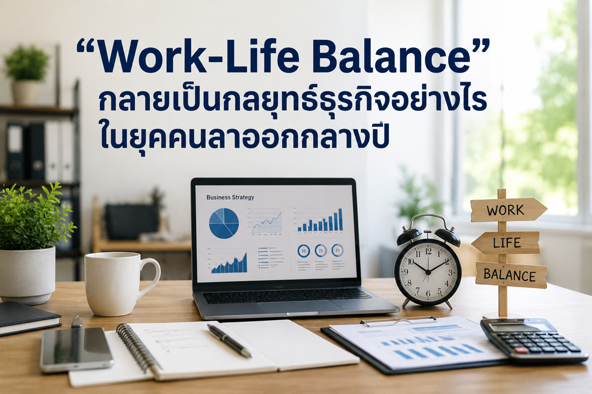 “Work-Life Balance” กลายเป็นกลยุทธ์ธุรกิจอย่างไรในยุคคนลาออกกลางปี
