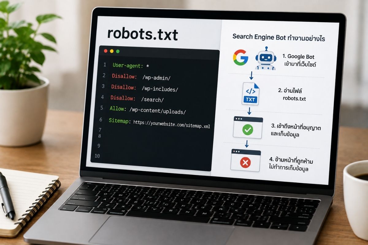 Robots.txt มีหน้าที่อย่างไร